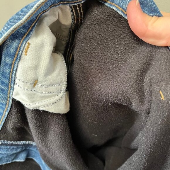 Carhartt Fleece Lined Work Jeans - Dungaree Fit. Size 40x32 - Picture 10 of 10